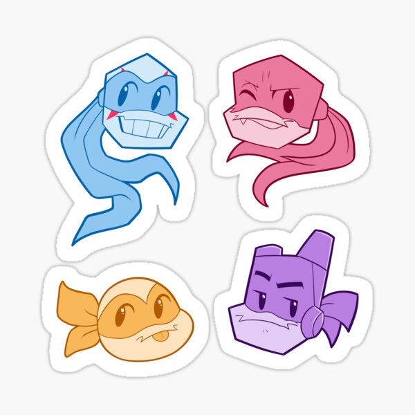 Item preview, Rise of the Teenage Mutant Ninja Turtles (all of them) designed and sold by Rollito.