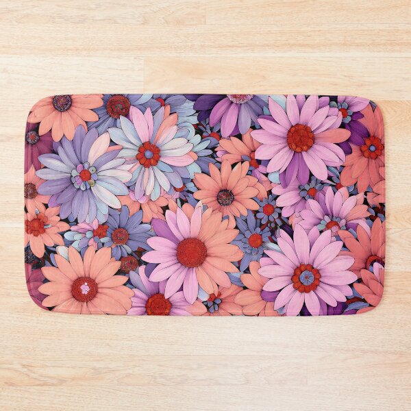 Item preview, Maximalist Floral Display Flowers Seen From Above - Bohemian Blooms 3 of 4 designed and sold by Beachy.