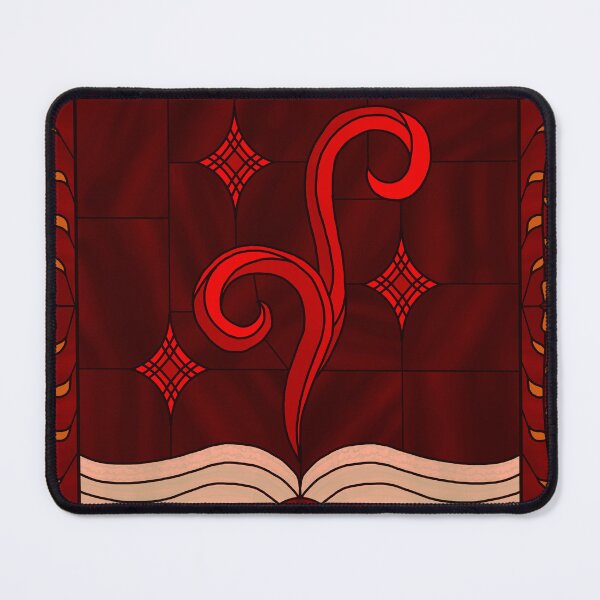 Item preview, Stained-Glass Grimoire (red) designed and sold by PaganArtisan.