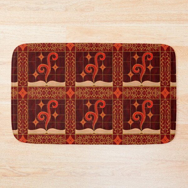 Item preview, Stained-Glass Grimoire (red & yellow) designed and sold by PaganArtisan.