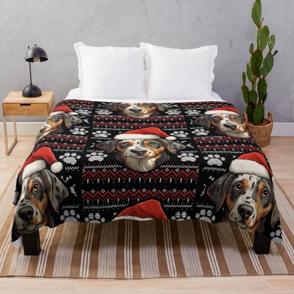 Item preview, Catahoula Leopard Ugly Sweater Christmas designed and sold by rafaeltto.