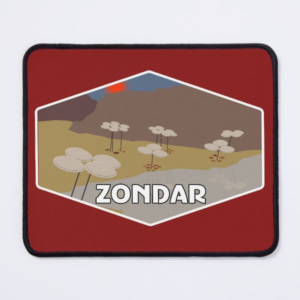 Item preview, Zondar - Planet of Shadows designed and sold by SpikyNeil.