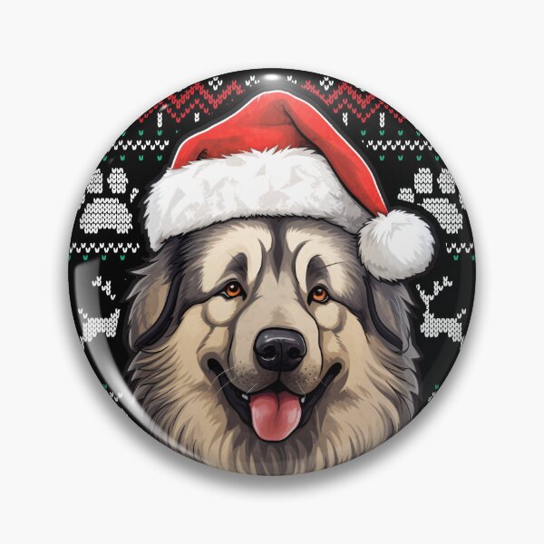 Item preview, Caucasian Shepherd Ugly Sweater Christmas designed and sold by rafaeltto.