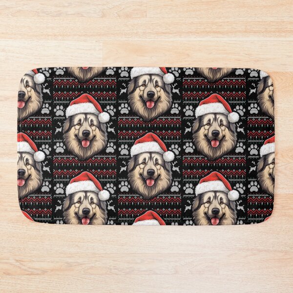 Item preview, Caucasian Shepherd Ugly Sweater Christmas designed and sold by rafaeltto.