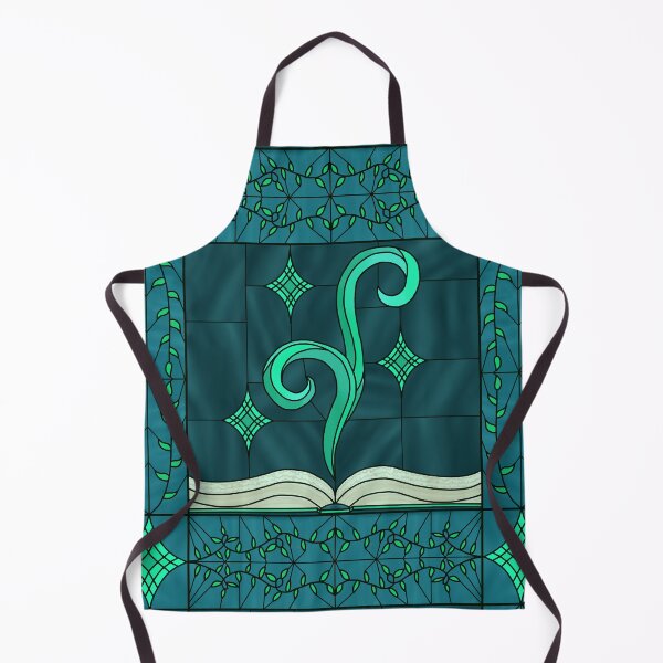 Item preview, Stained-Glass Grimoire (teal) designed and sold by PaganArtisan.