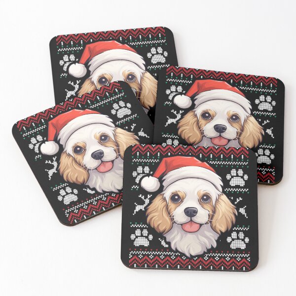 Item preview, Cavachon Ugly Sweater Christmas designed and sold by rafaeltto.
