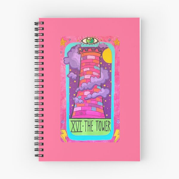 Item preview, The Tower tarot card designed and sold by meltycatart.