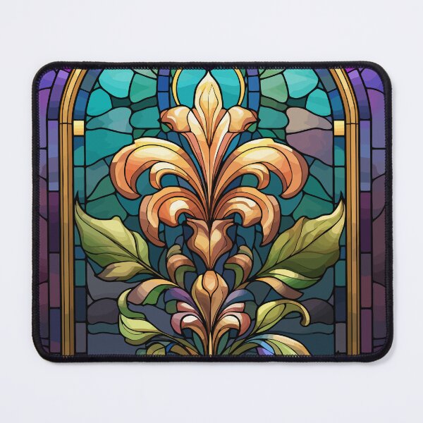 Item preview, Fleur de lis Stained Glass 2 designed and sold by muskitt.