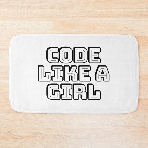 Item preview, Code Like A Girl - girls who code designed and sold by Inspirationmotivation.