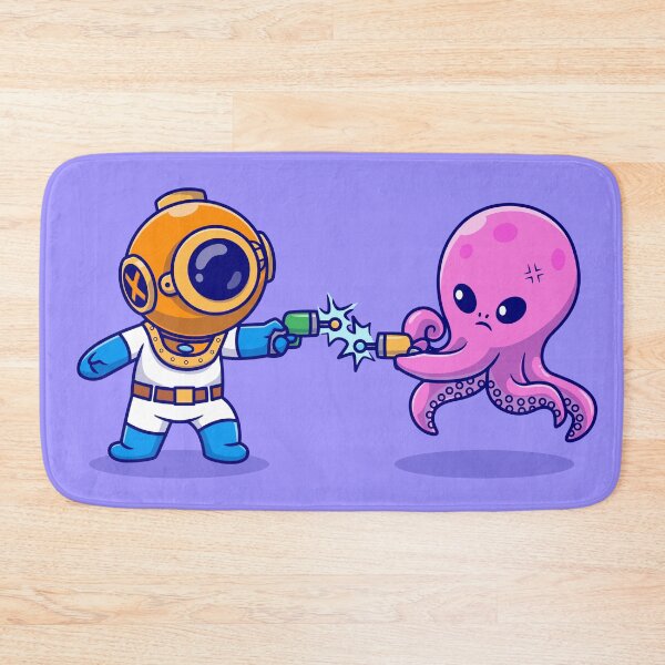 Item preview, Deep-Sea Showdown - Cartoon Vector Icon designed and sold by hjian8219.