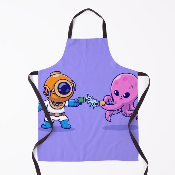 Item preview, Deep-Sea Showdown - Cartoon Vector Icon designed and sold by hjian8219.
