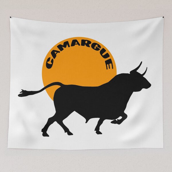 Item preview, Camargue bull sunset designed and sold by Astralia.