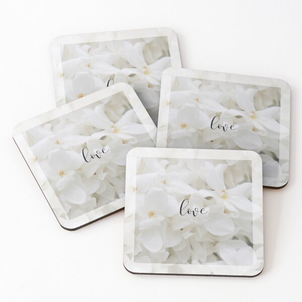Item preview, White Minimalist Love Motivational Design, Mental Health designed and sold by Featheryy.