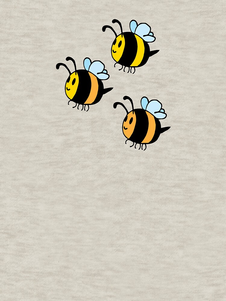 Chubby Bees by GroglioArt