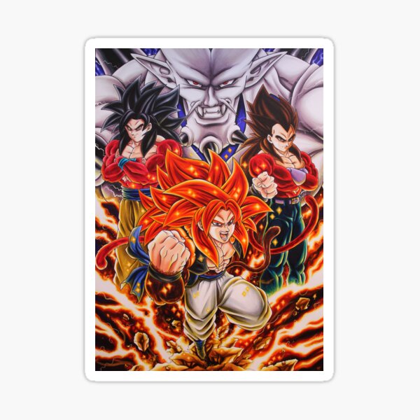 Quadro Super Saiyajin 4 Goku Ssj4 Dragon Ball Anime Placa Decorativa