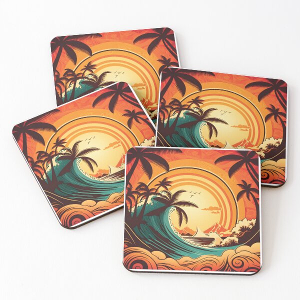 Item preview, Island Sunset designed and sold by DesignRebel138.