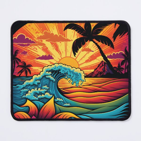 Item preview, Island View Sunset designed and sold by DesignRebel138.