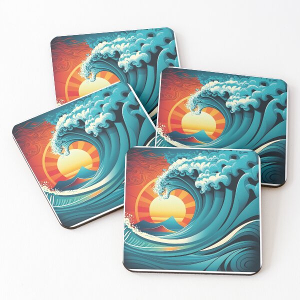 Item preview, Sunset wave designed and sold by DesignRebel138.