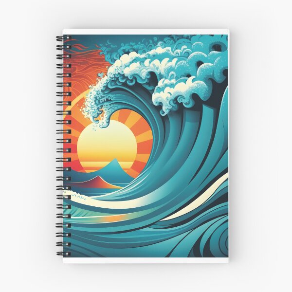 Item preview, Sunset wave designed and sold by DesignRebel138.