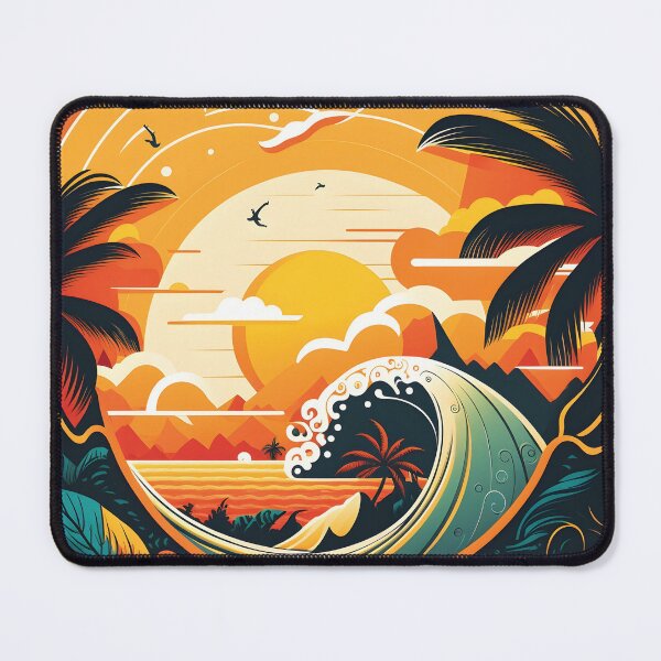 Item preview, Sunset wave designed and sold by DesignRebel138.
