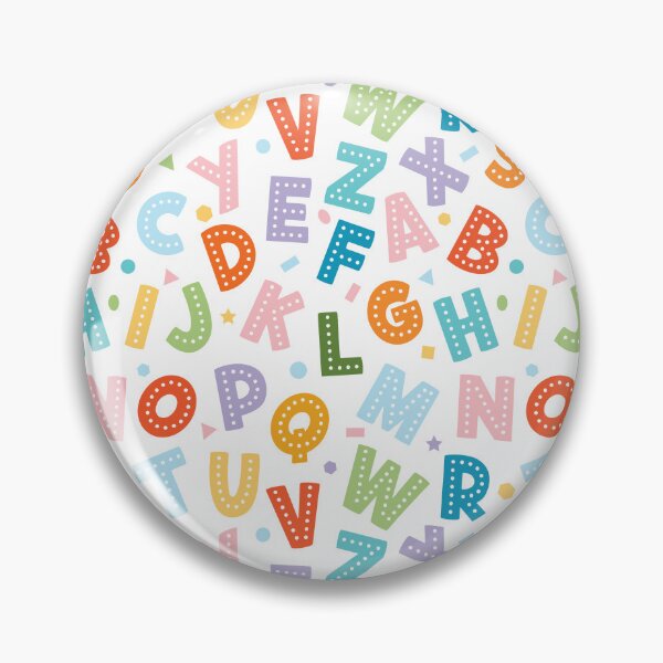 Item preview, Vibrant Alphabets - Bright Colorful Letters designed and sold by NancyDzines.