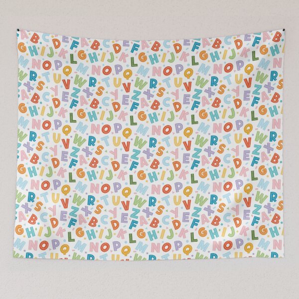 Item preview, Vibrant Alphabets - Bright Colorful Letters designed and sold by NancyDzines.