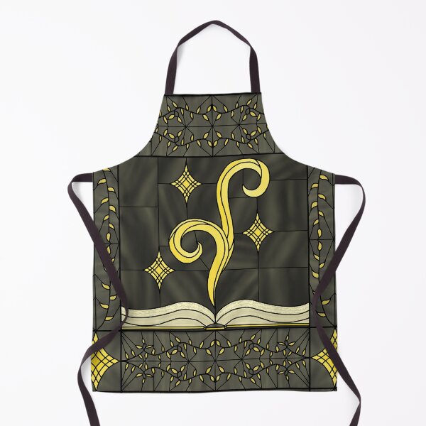 Item preview, Stained-Glass Grimoire (yellow & grey) designed and sold by PaganArtisan.