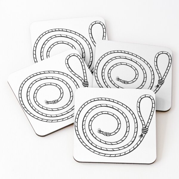 Item preview, Lazo de cuerda de vaquero en blanco y negro designed and sold by OM-lova.