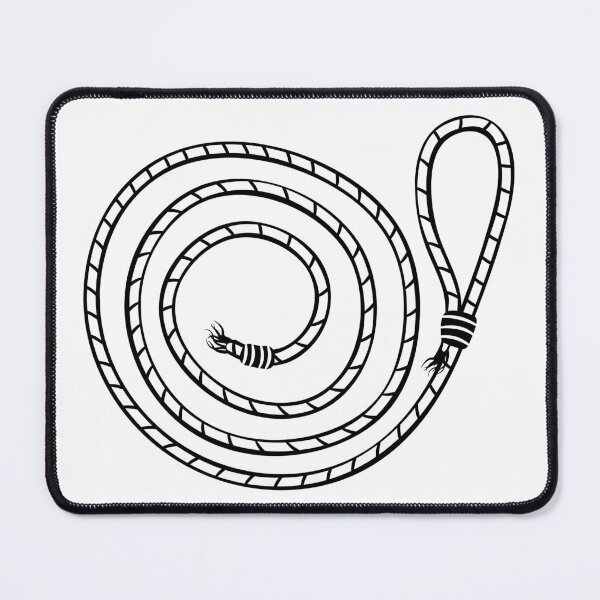 Item preview, Cowboy rope lasso black and white designed and sold by OM-lova.