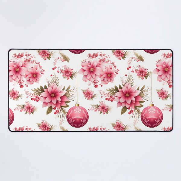 Item preview, Pink christmas seemless pattern designed and sold by ANU911.