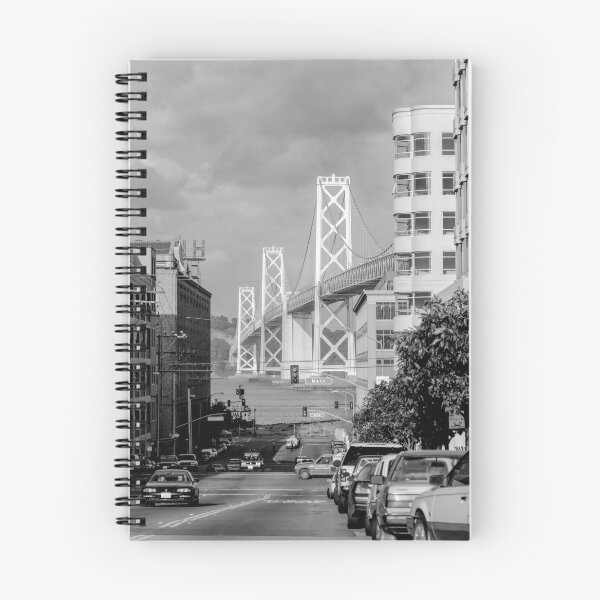 Item preview, Old Oakland Bay Bridge from San Francisco Harrison Street designed and sold by Daniel Hagerman.
