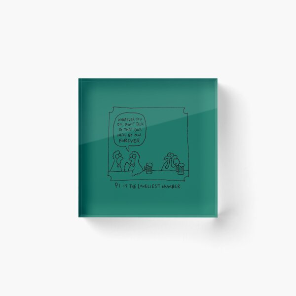 Item preview, Pi is the loneliest number, Funny Xkcd Pi Day designed and sold by nehatji.