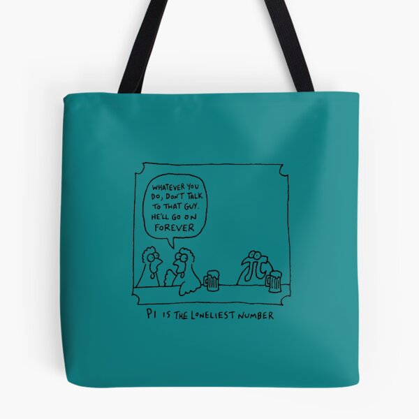 Item preview, Pi is the loneliest number, Funny Xkcd Pi Day designed and sold by nehatji.