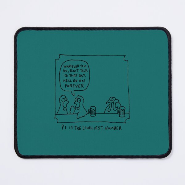 Item preview, Pi is the loneliest number, Funny Xkcd Pi Day designed and sold by nehatji.