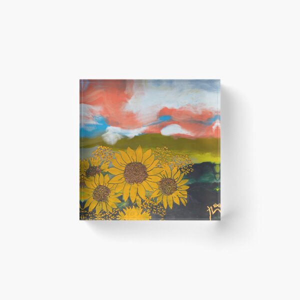 Item preview, Sunflowers at Sunrise  designed and sold by Dawn Gaskill.