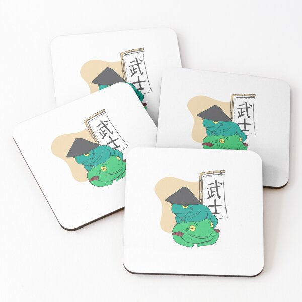 Item preview, Samurai Frog Stack | Samurai Frogs | Ninja Frogs designed and sold by kerryaislinn.