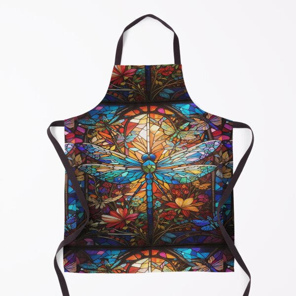 Artikelvorschau, Libelle-Buntglas-Kunst entworfen und verkauft von druidwolfart.