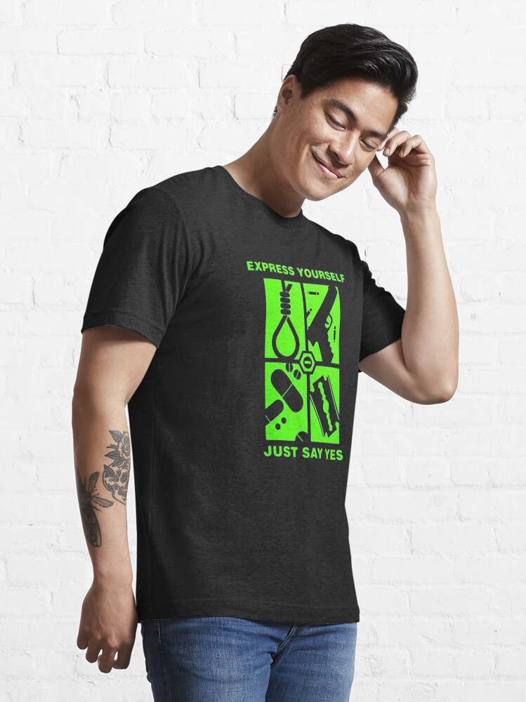 Type O Negative Express Yourself Just Say Yes Essential T-Shirt for Sale  by KimberlyDemile