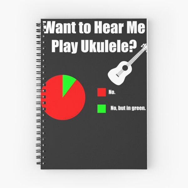 Item preview, Ukulele Pie Chart designed and sold by KimberlyDemile.