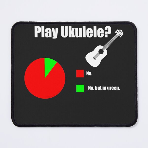 Item preview, Ukulele Pie Chart designed and sold by KimberlyDemile.