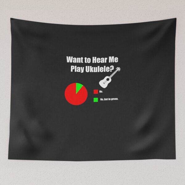 Item preview, Ukulele Pie Chart designed and sold by KimberlyDemile.
