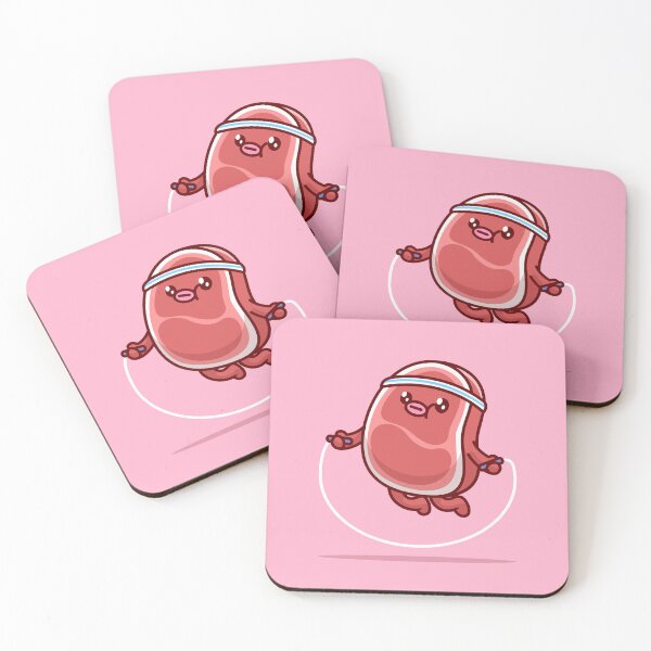 Item preview, Playful Beef Steak: Cartoon Vector Illustration designed and sold by hjian8219.
