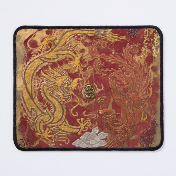 Item preview, Flower of Life~ Dragon and Phoenix designed and sold by Dawn Gaskill.