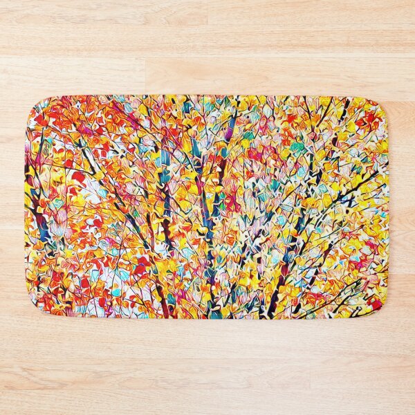 Item preview, Rusty autumn leaves - abstract designed and sold by Travelways.