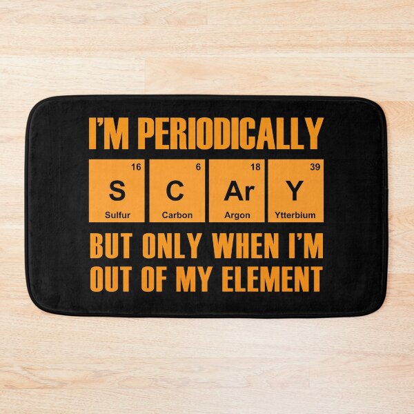 Item preview, Periodically Scary Element - Halloween Scary Periodic designed and sold by molamode.