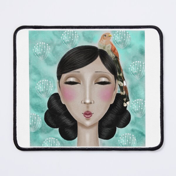 Item preview, Lady with bird designed and sold by Karoly Vicuña.