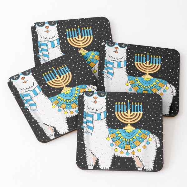 Item preview, Hanukkah Llama Cute Alpaca Chanukah Christmas For Women Girl  designed and sold by JosephRoldan.