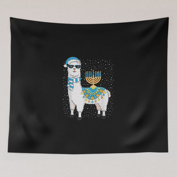 Item preview, Hanukkah Llama Cute Alpaca Chanukah Christmas For Women Girl  designed and sold by JosephRoldan.