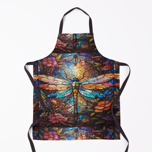 Artikelvorschau, Libelle-Buntglas-Kunst entworfen und verkauft von druidwolfart.