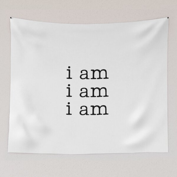 Item preview, I Am I Am I Am Sylvia Plath Quote from The Bell Jar designed and sold by RaineDDesigns.